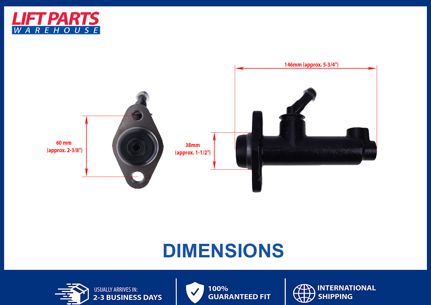91A46-10100 Master Cylinder | Mitsubishi & Caterpillar
